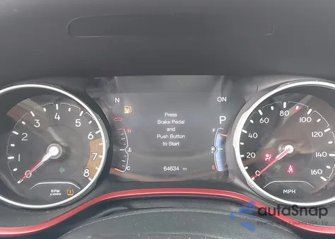 2019 Jeep Compass Trailhawk 4X4 from USA, damaged, VIN 3C4NJDDB3KT629201